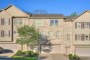 Family-Friendly Townhome 16 Mi to Pittsburgh!